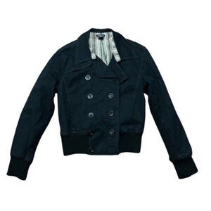 Gap Stretch Dark Blue Coat Size  M